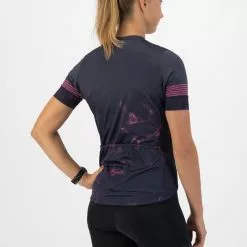 Rogelli Marble Kortærmet Jersey Til Kvinder Blå / Pink -Endura Salg Rogelli Marble Kortaermet Jersey til 1645440667 04