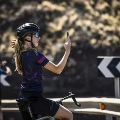 Rogelli Marble Kortærmet Jersey Til Kvinder Blå / Pink -Endura Salg Rogelli Marble Kortaermet Jersey til 1645440667 07