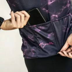 Rogelli Marble Kortærmet Jersey Til Kvinder Blå / Pink -Endura Salg Rogelli Marble Kortaermet Jersey til 1645440667 08