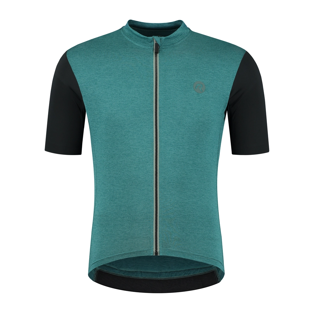 Rogelli Melange Cykeltrøje - Turkis/Sort 3 Rogelli Melange Cykeltrøje - Turkis/Sort