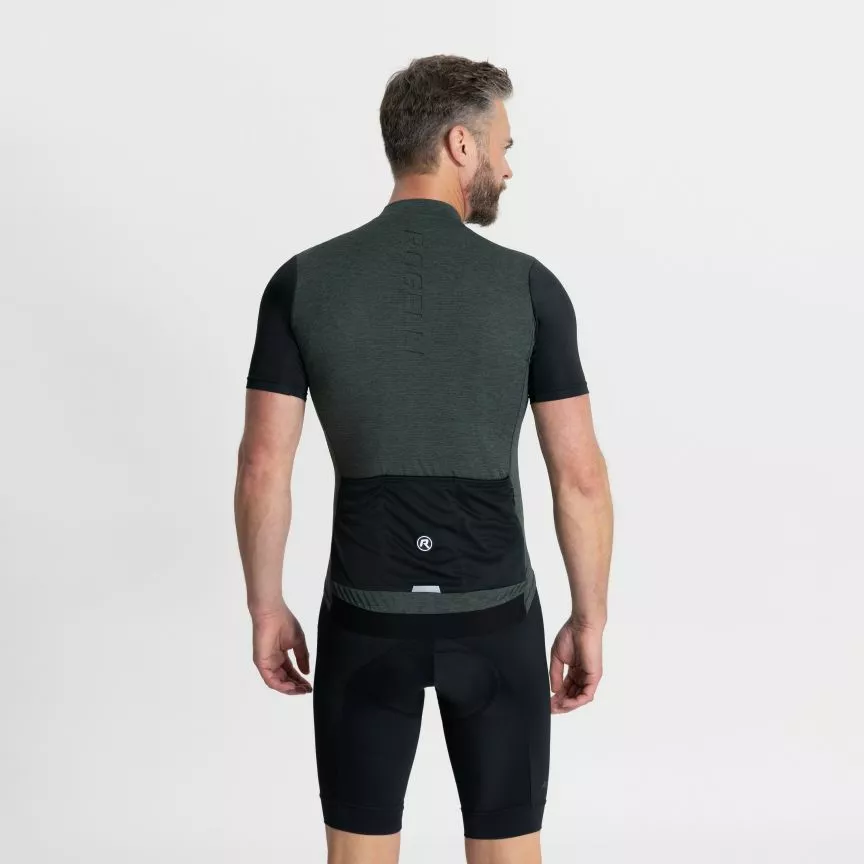 Rogelli Melange Cykeltrøje Oliven Grøn 7 Rogelli Melange Cykeltrøje Oliven Grøn - Billede 5