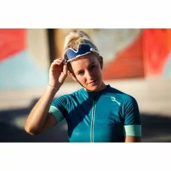 Rogelli Modesta Cykeltrøje Kvinder Grøn -Endura Salg Rogelli Modesta Cykeltroeje Kvinder G 1678452921 04