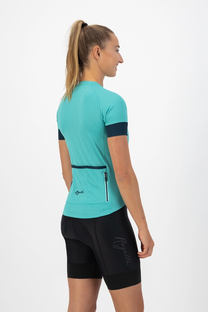 Rogelli Modesta Kortærmet Jersey Til Kvinder Tyrkis 7 Rogelli Modesta Kortærmet Jersey Til Kvinder Tyrkis - Billede 5