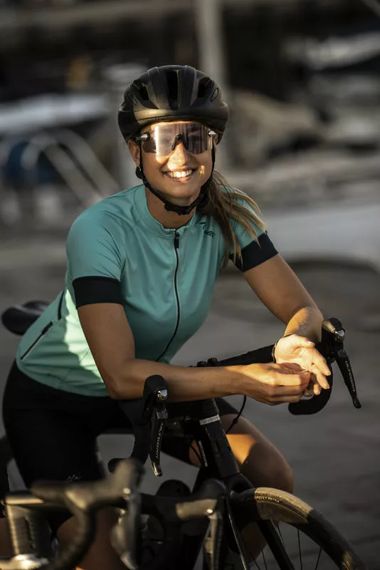 Rogelli Modesta Kortærmet Jersey Til Kvinder Tyrkis 10 Rogelli Modesta Kortærmet Jersey Til Kvinder Tyrkis - Billede 8