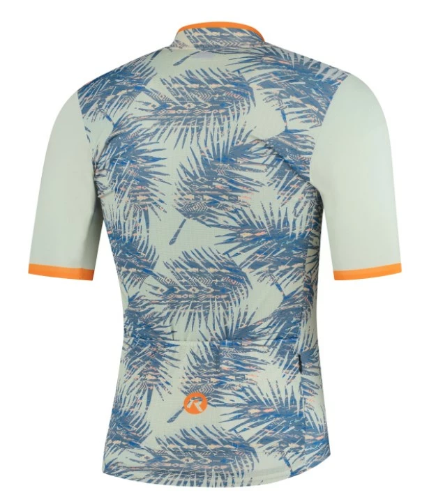 Rogelli Nature Jersey - Sand/Orange 4 Rogelli Nature Jersey - Sand/Orange - Billede 2