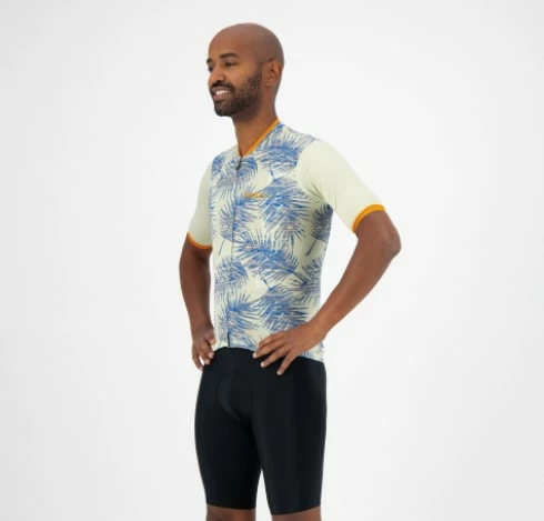 Rogelli Nature Jersey - Sand/Orange 5 Rogelli Nature Jersey - Sand/Orange - Billede 3