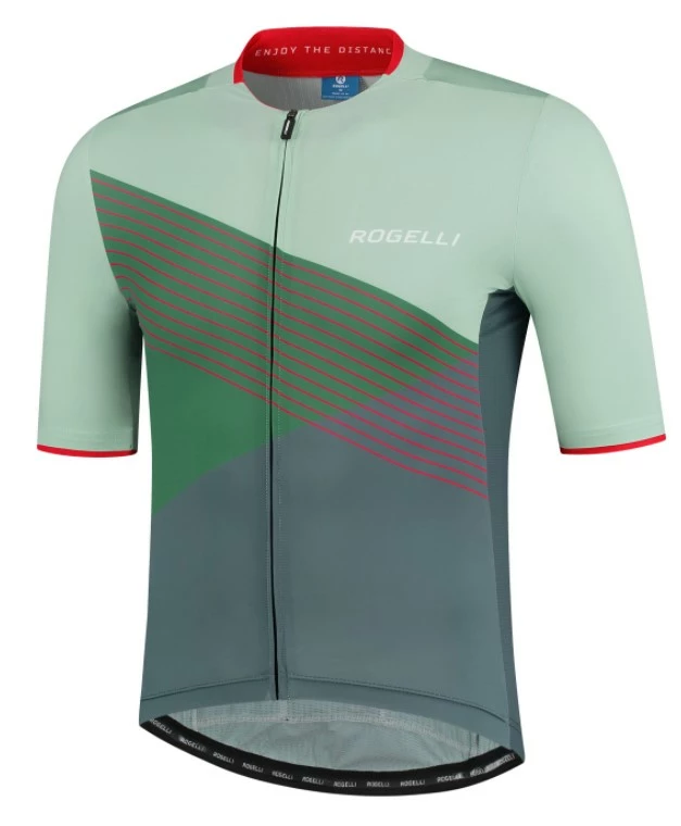 Rogelli Spike Cykeltrøje - Grå/Grøn 3 Rogelli Spike Cykeltrøje - Grå/Grøn