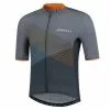 Rogelli Spike Cykeltrøje - Grå/Orange 1 Rogelli Spike Cykeltrøje - Grå/Orange -Endura Salg Rogelli Spike Cykeltroeje GraaOrang 1611241107