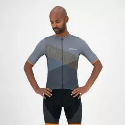 Rogelli Spike Cykeltrøje - Grå/Orange 8 Rogelli Spike Cykeltrøje - Grå/Orange -Endura Salg Rogelli Spike Cykeltroeje GraaOrang 1611241107 02