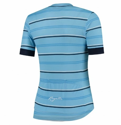 Rogelli Stripe Jersey Til Kvinder - Blå 4 Rogelli Stripe Jersey Til Kvinder - Blå - Billede 2