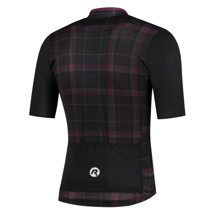Rogelli Style Jersey - Sort/Bordeaux - Billede 2