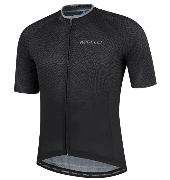 Rogelli Weave Jersey - Sort / Grå 3 Rogelli Weave Jersey - Sort / Grå