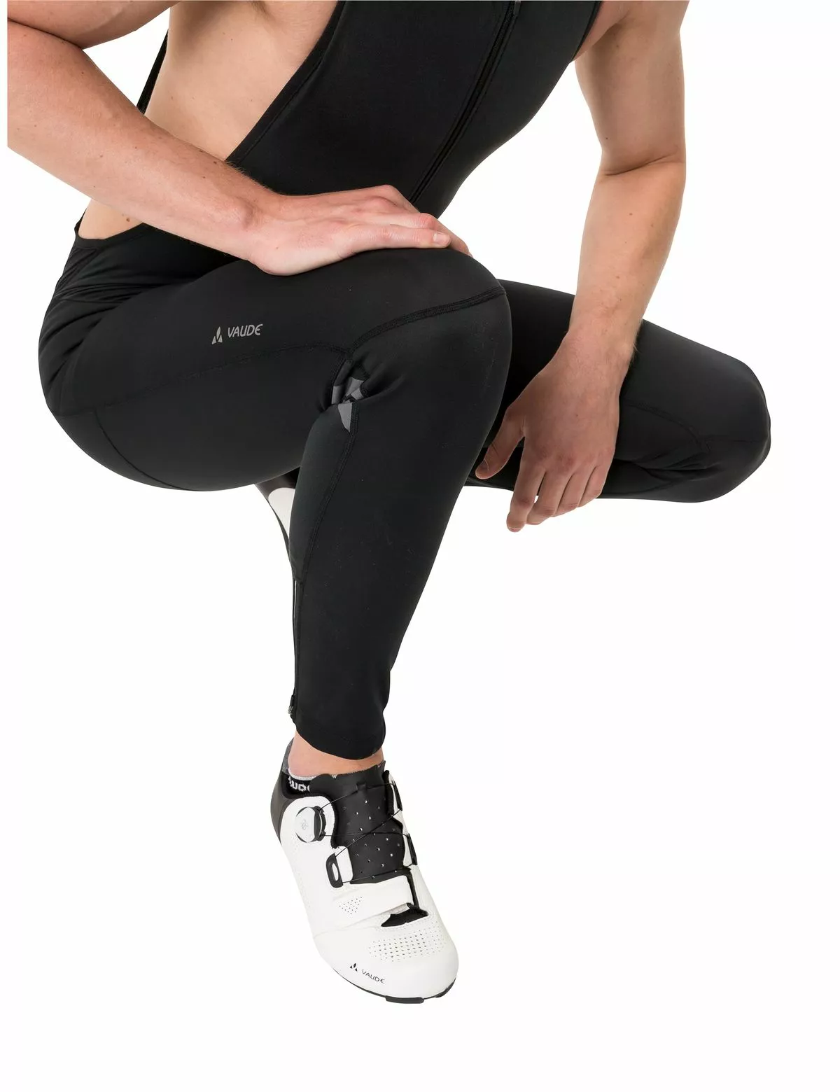 Vaude Posta Lange Softshell Bibtights Sort 7 Vaude Posta Lange Softshell Bibtights Sort - Billede 5